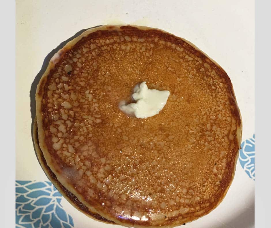 homemade pancakes without eggs recipe