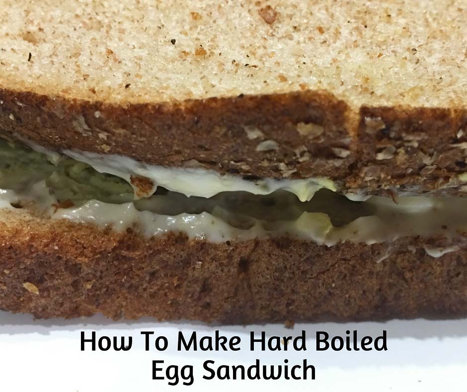 hard boiled egg sandwich recipe