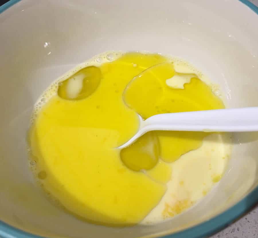 egg yolks mixture
