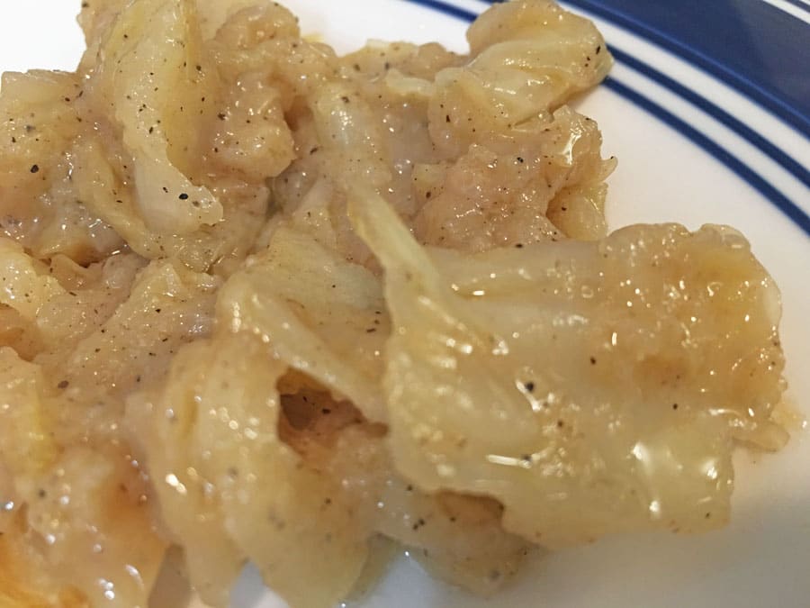 instant pot garlic buttered cabbage recipe