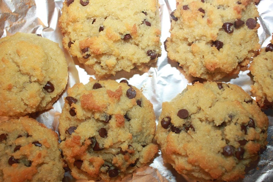best coconut flour chocolate chip cookies