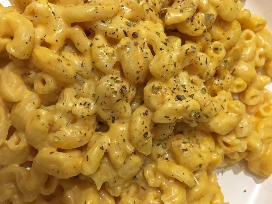 instant pot pumpkin macaroni and cheese