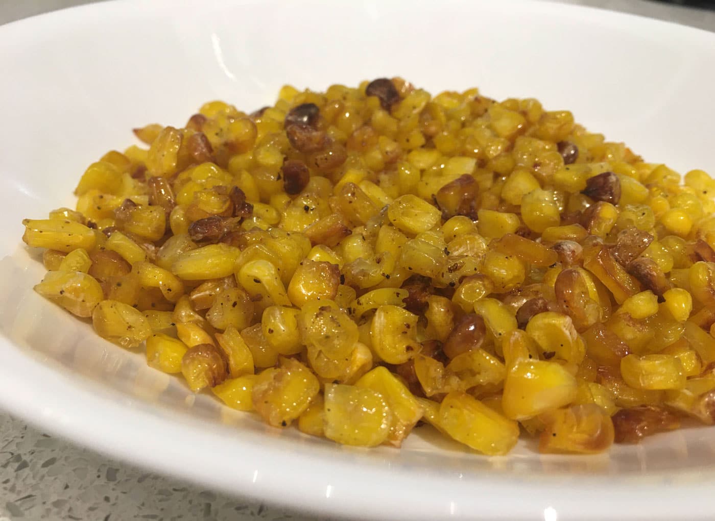 buttered roasted frozen corn