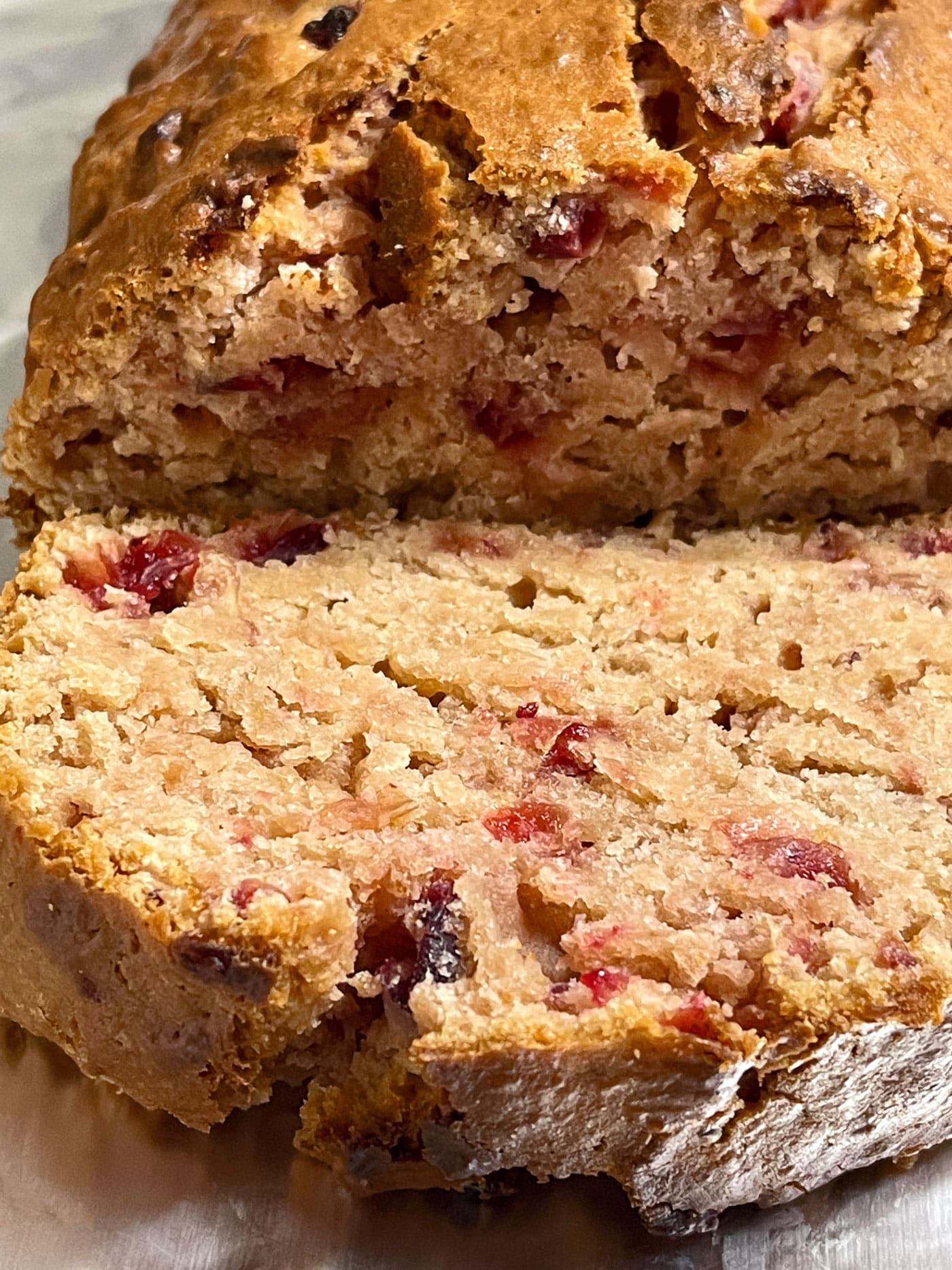 cranberry sauce bread with leftover cranberry sauce